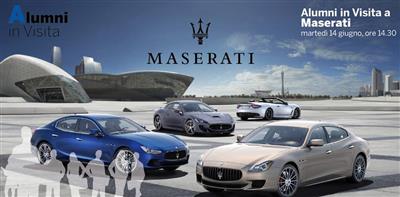 Alumni in Visita a Maserati - 14 Giugno 2016