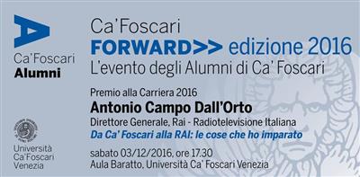 Ca' Foscari Forward - 2016
